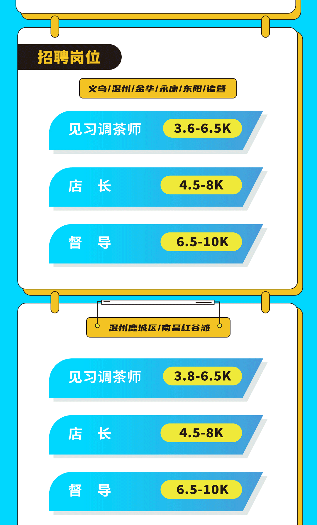 宝威体育奶茶招聘